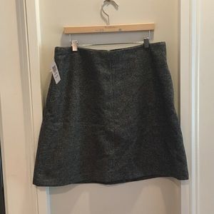 Wilfred Gray Tweed Soft Pencil Skirt